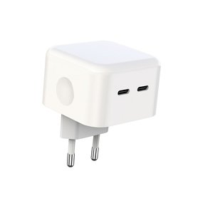 Nabíječka XO L102 2xUSB-C 35W PD bílá